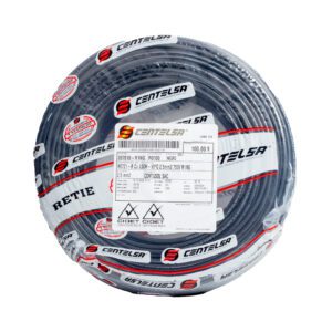 CABLE LSOH 90°C (H07Z1-R)  2.5mm2(2) 750V(PER) - NEGRO
