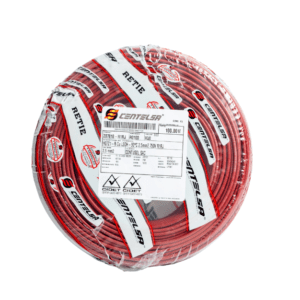 CABLE LSOH 90°C (H07Z1-R)  2.5mm2(2) 750V(PER) - ROJO